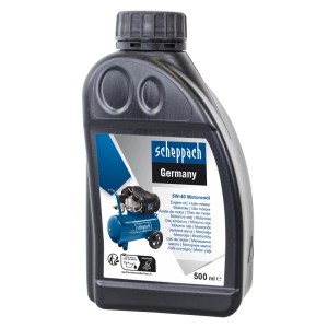 Scheppach Motorenöl Ultra Performance 5W-40, 500ml für Kompressoren.