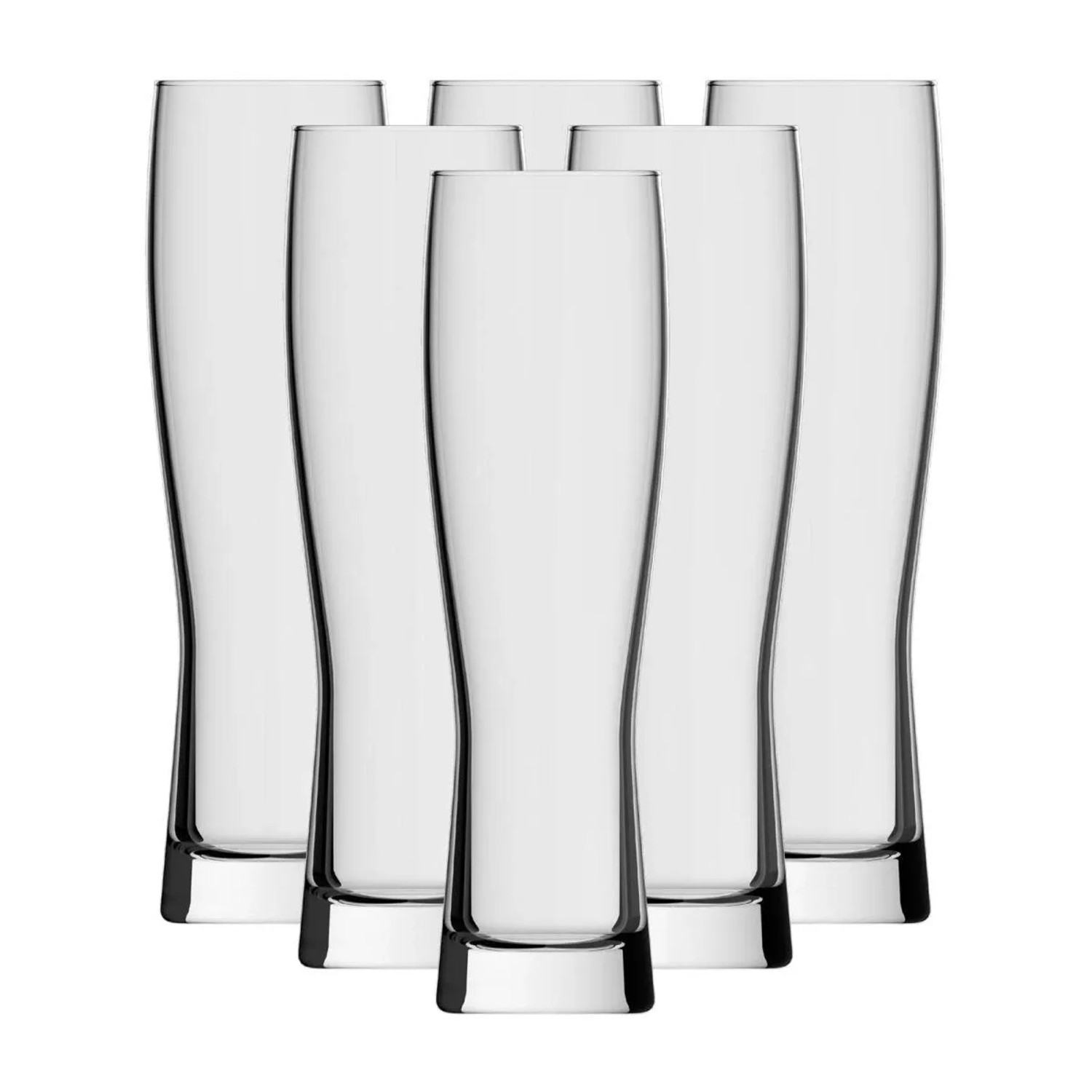 Rastal Monaco Slim Weizenbierglas 0,5, 6er Set
