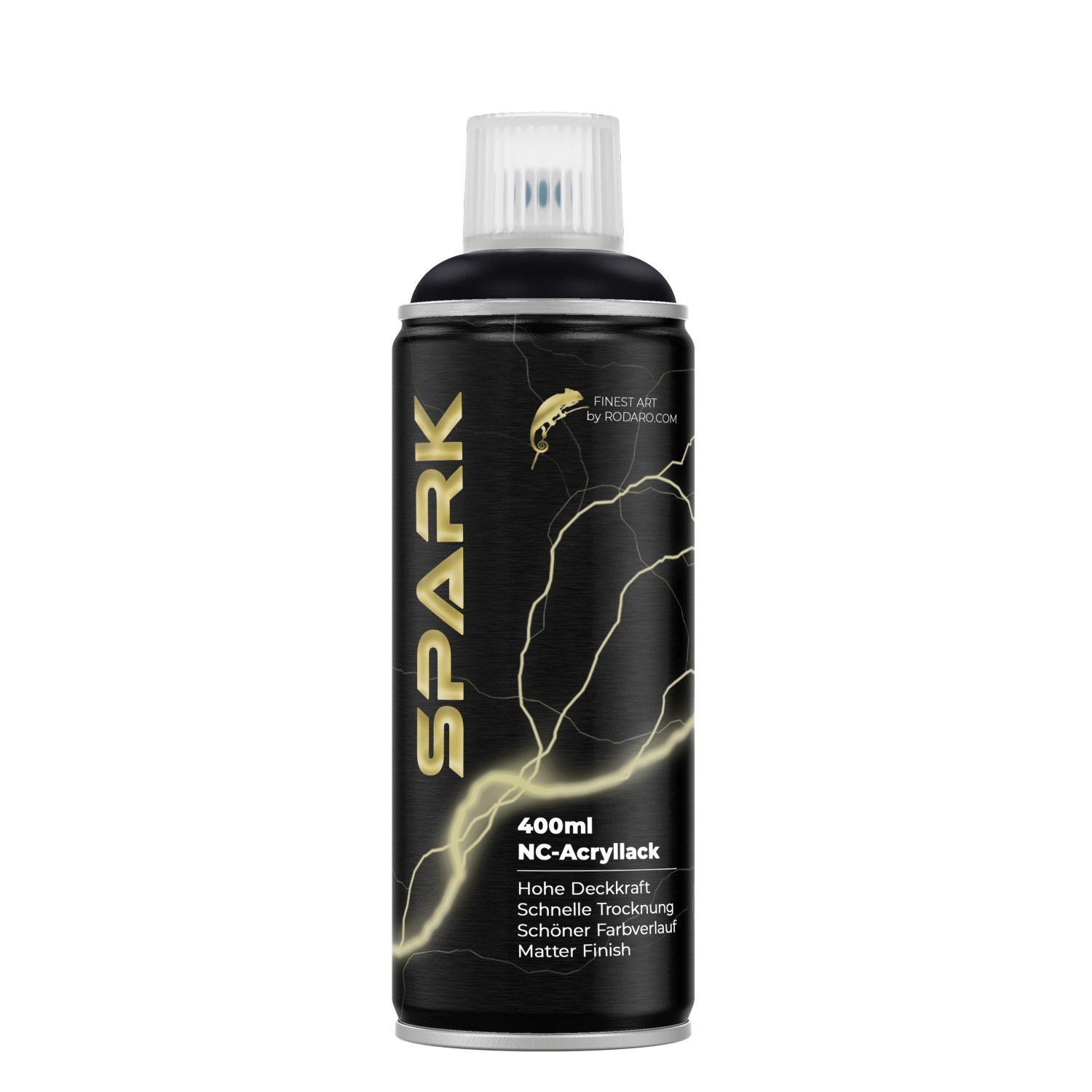 SPARK Spraydose 400ml Matte Farbe Tiefschwarz günstig online kaufen