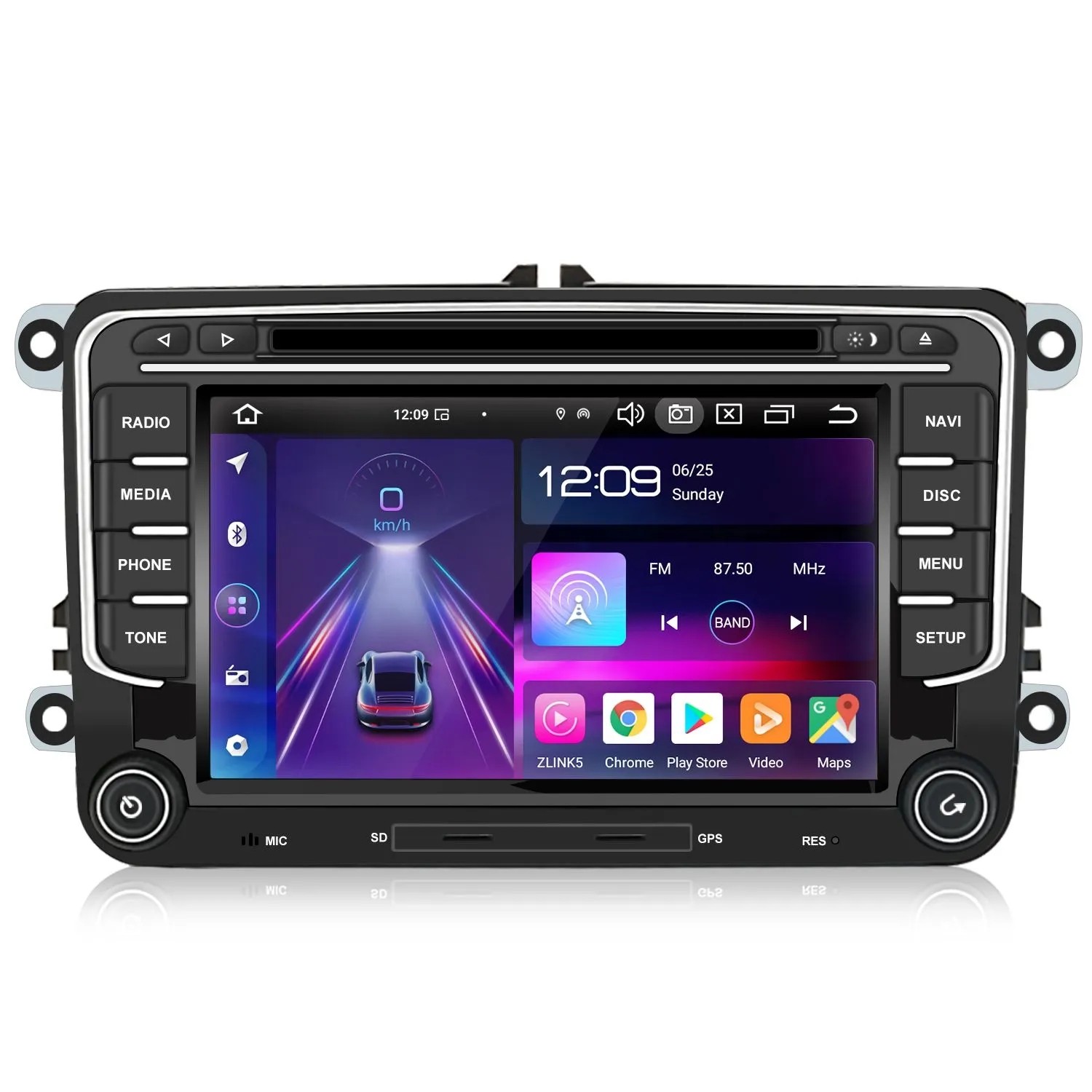 Junsun 4gb+64gb Autoradio Gps Navi Für Vw Golf V