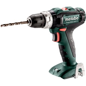 Metabo PowerMaxx SB 12 Akku-Bohrschrauber mit Bohrer und Koffer.