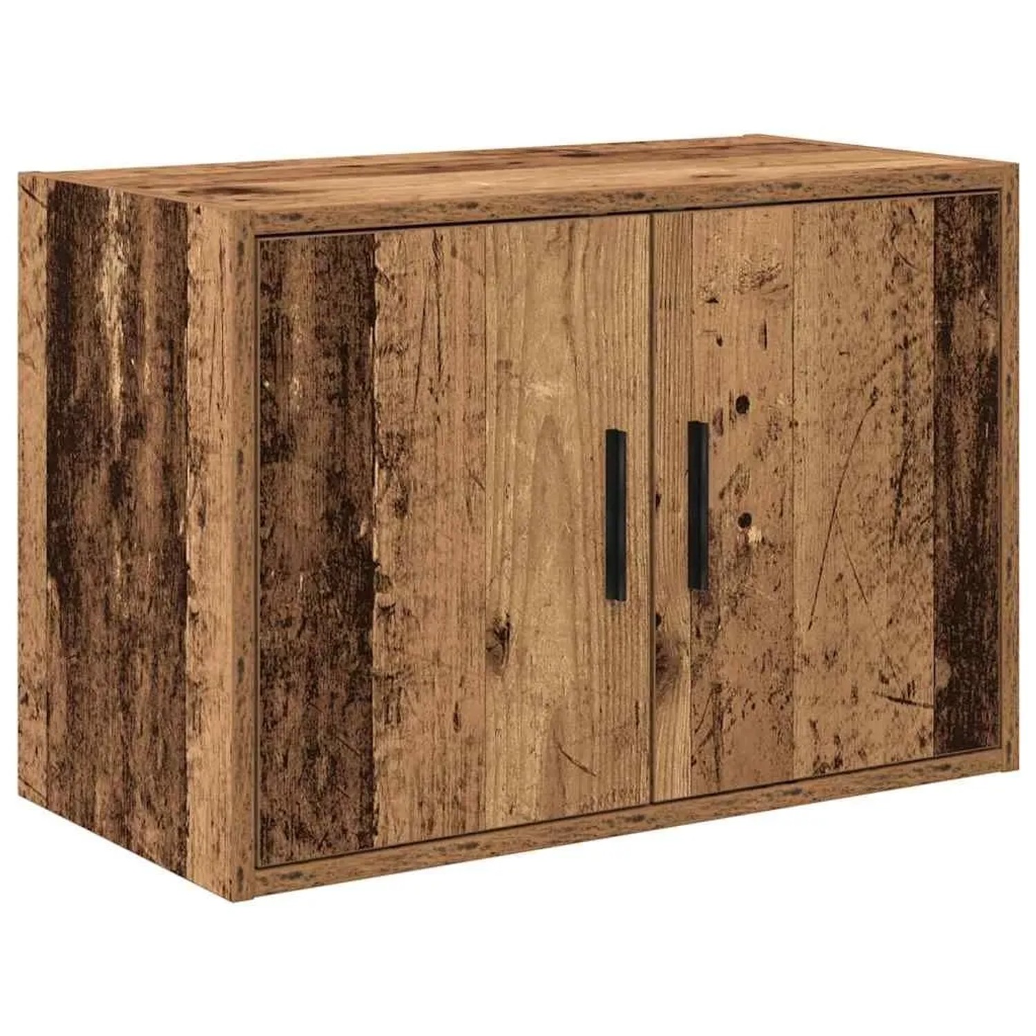 vidaXL Garagen-Wandschrank Altholz-Optik Holzwerkstoff 860657