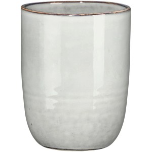 Grauer Mica Decorations Becher Tabo, handgefertigte Keramiktasse, Ø 7,5x10 cm.