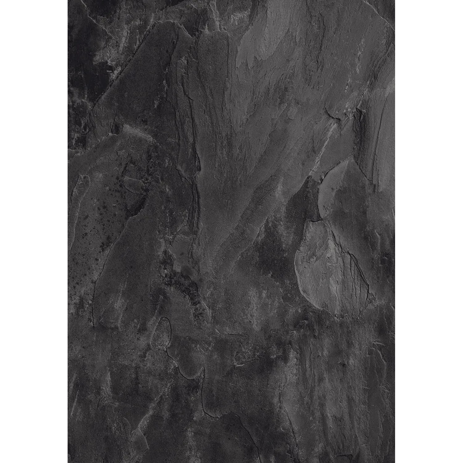 Kronoflooring Laminat Binyl Pro Brecon Slate, wasserfester Boden in dunkler Steinoptik.