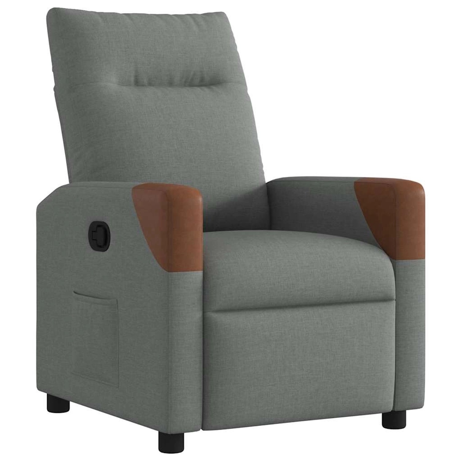 vidaXL Relaxsessel Dunkelgrau Stoff 4104810 günstig online kaufen