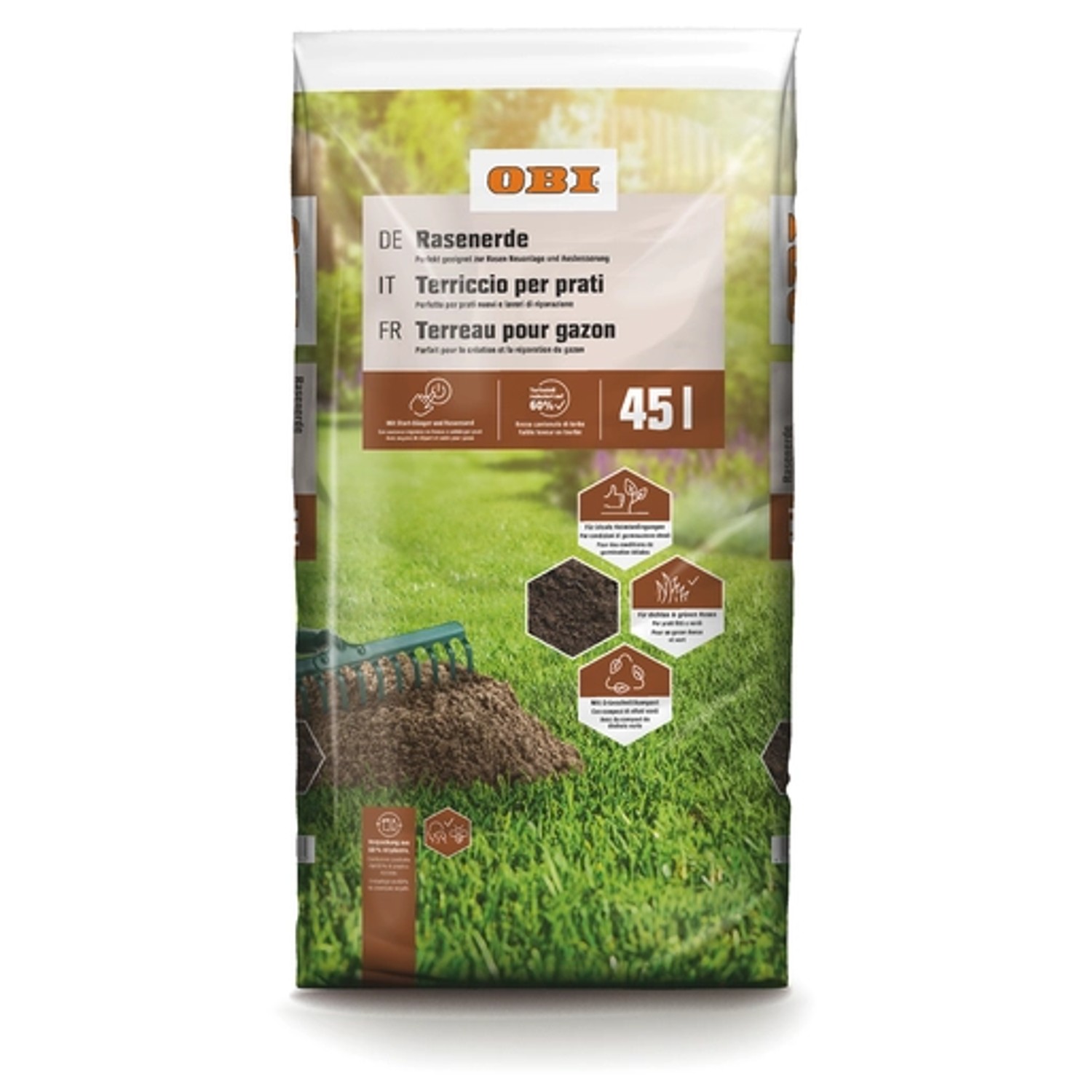 GROW by OBI Rasenerde, 45l kaufen bei OBI