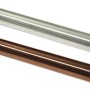 Gardinia Windsor Stange, Ø 20mm, Bronze und Silber, für Stilgarnituren.