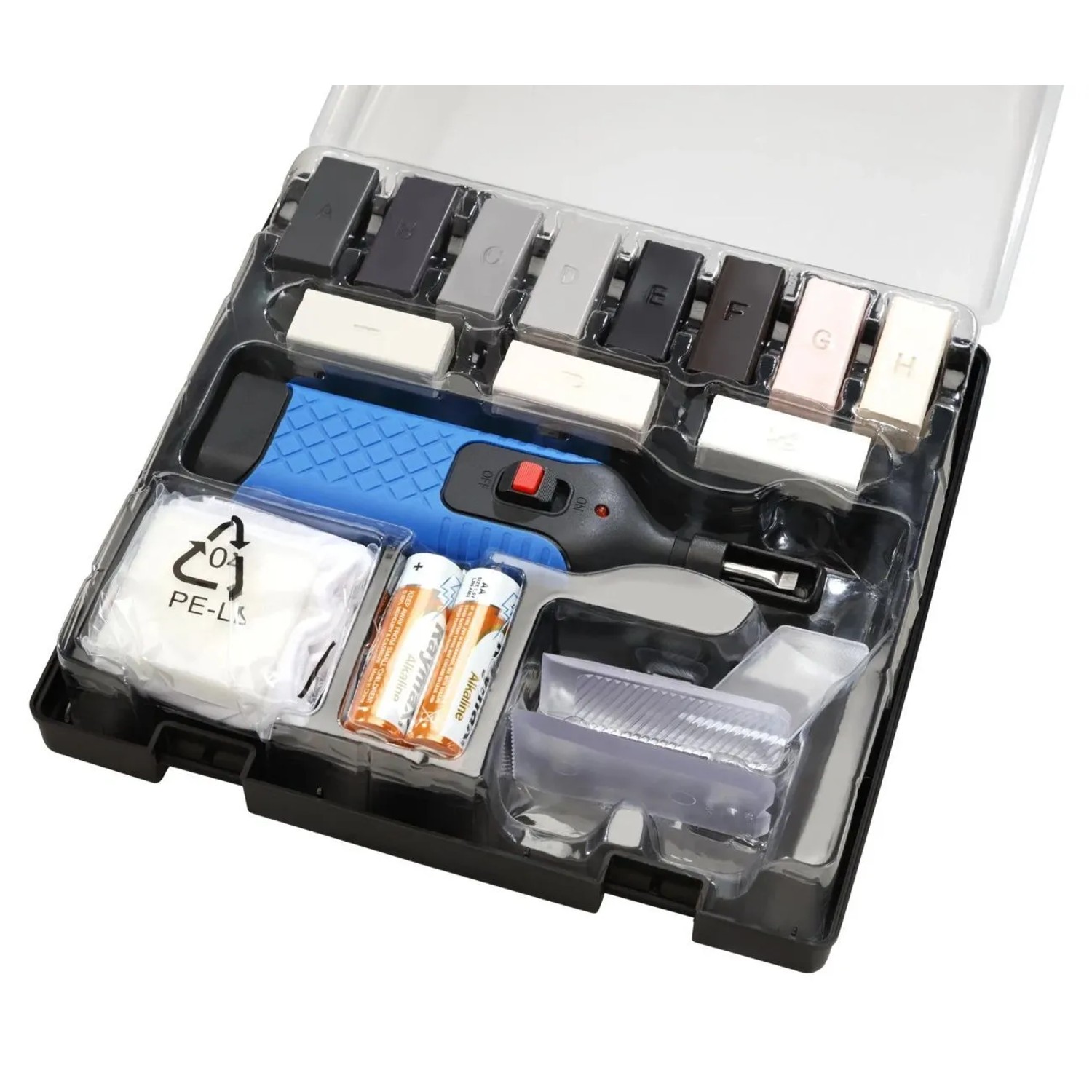 Westfalia PVC- und Vinyl-Reparaturset mit Wachsschmelzer aus Kunststoff