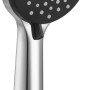 baliv Handbrause HBR-100.150, verchromt mit schwarzem Brausekopf. 3 Strahlarten.