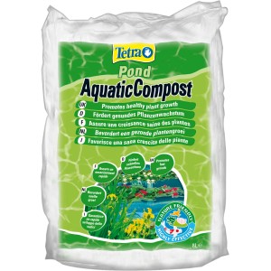 Tetra Aquatic Compost 8l, Pflanzenpflegemittel für gesunde Teichpflanzen.
