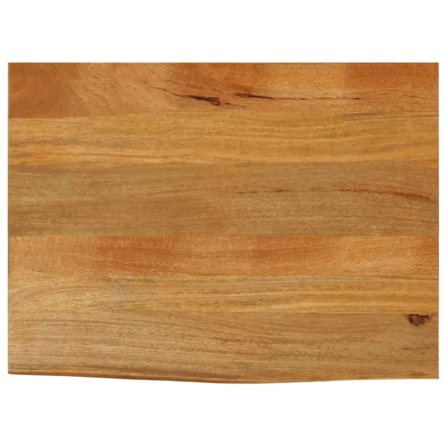 vidaXL Tischplatte mit Baumkante 90x60x2,5 cm Massivholz Mango 370549