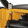 Detailaufnahme der Stiga Kehrmaschine SWP 577 mit Bürsten und Filter.