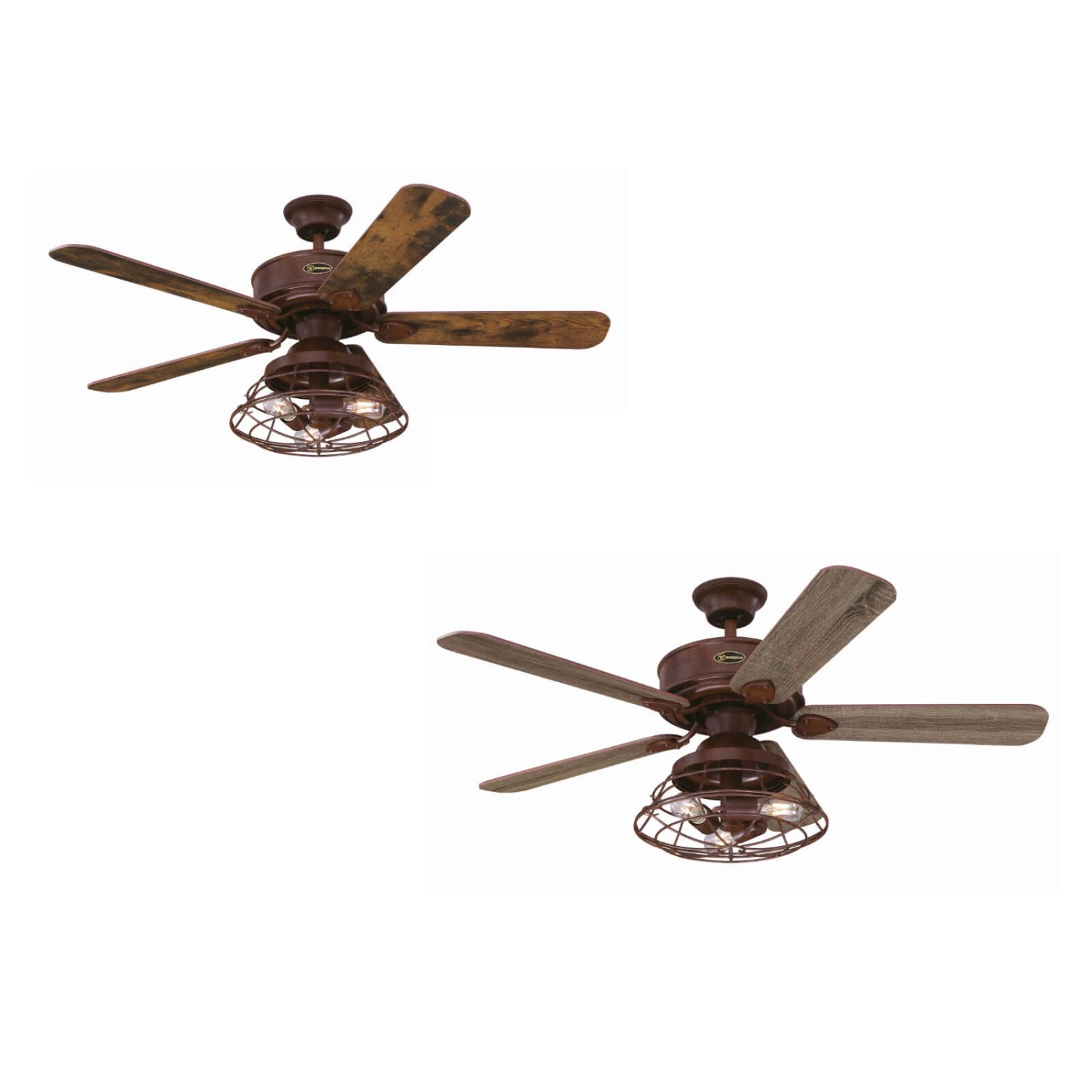 Thumbnail - WESTINGHOUSE Deckenventilator Westinghouse Barnett Braun 122 cm mit LED Beleuchtung und Fernbedienung