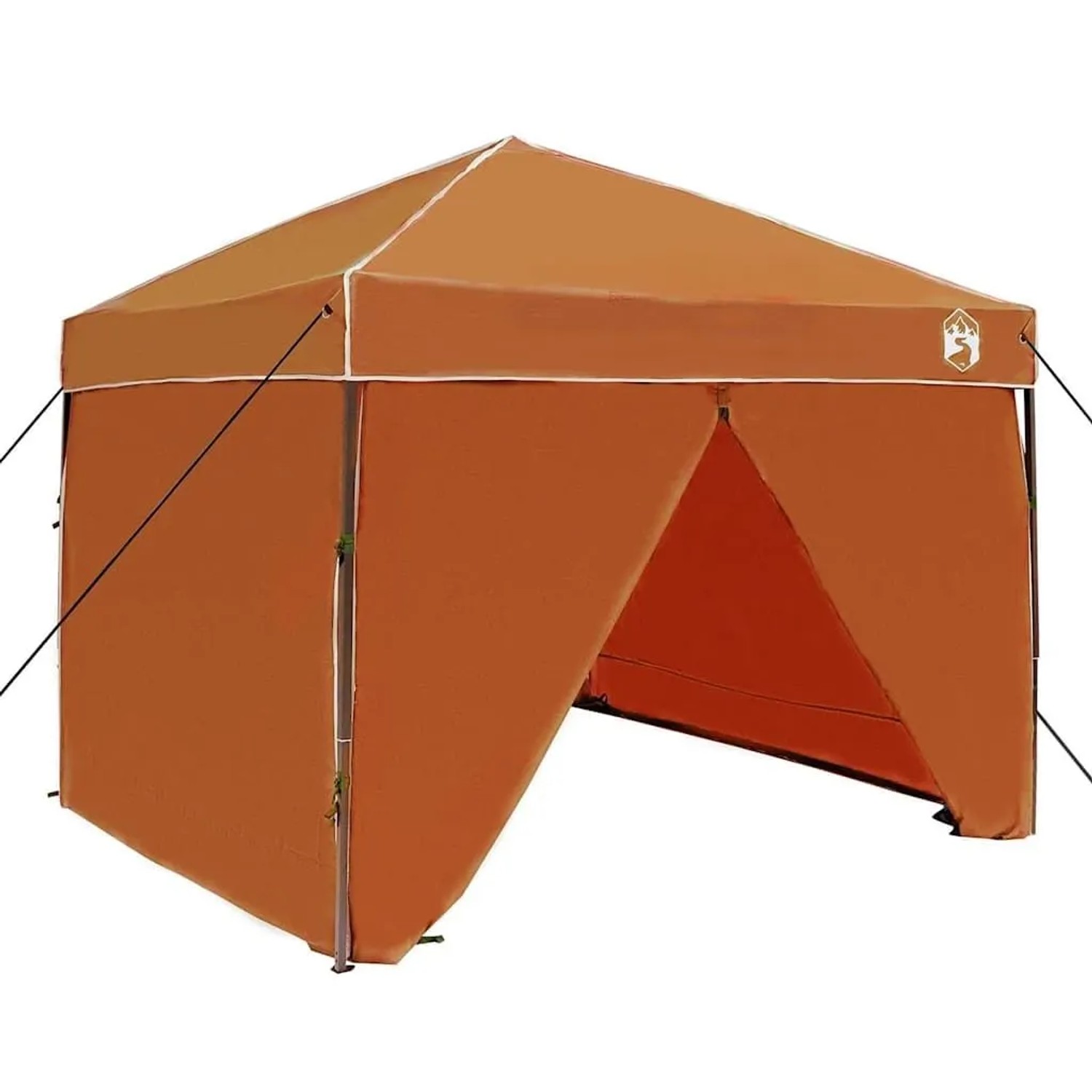 vidaXL Pavillon-Zelt Orange 243 x 243 x 251 cm Stoff 42007382