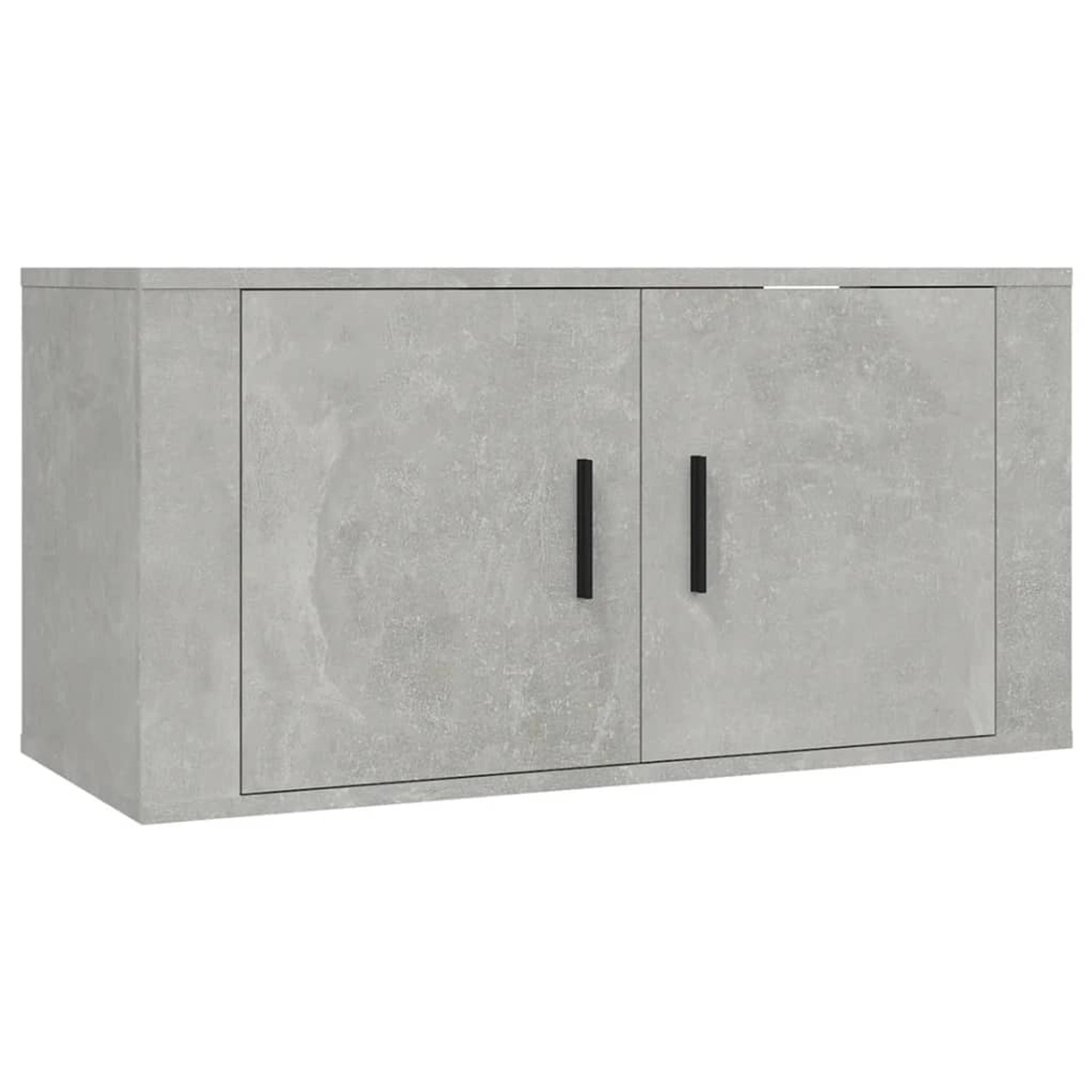 Vidaxl Tv-wandschrank Betongrau 80x34,5x40 Cm günstig online kaufen