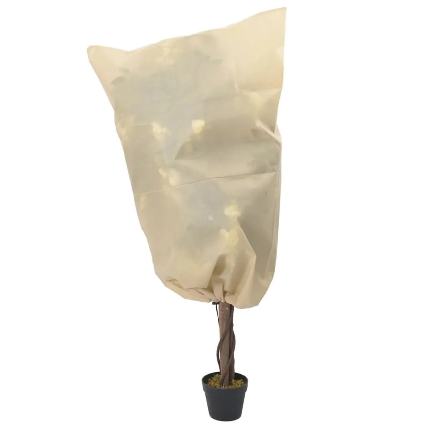 vidaXL Wintervlies mit Kordelzug 8 Stk 70 g/m² 0,8x0,8 m 3203525