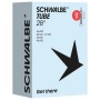Schwalbe Fahrradschlauch SV 17 in hellblauer Verpackung für 28 Zoll Reifen mit 40mm Ventil.