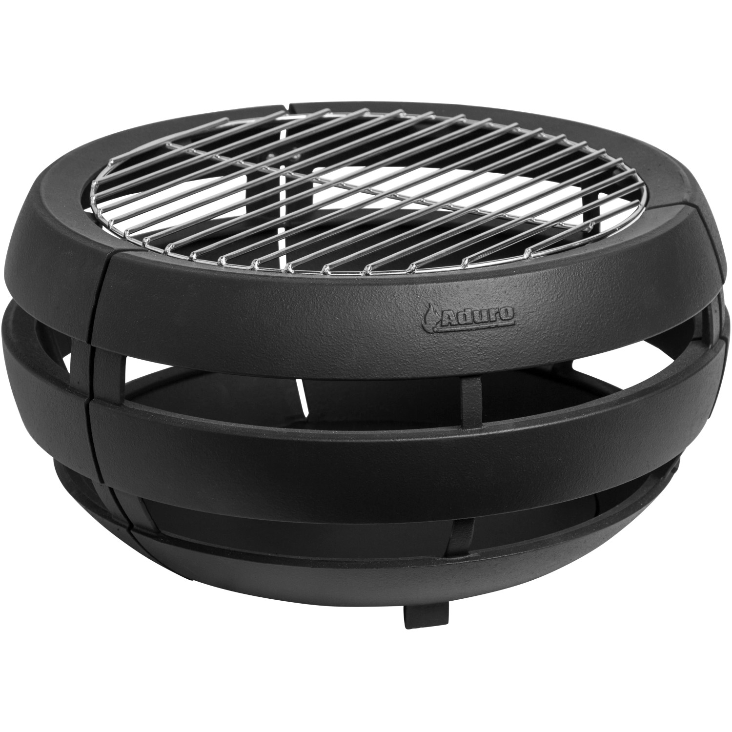 Aduro Feuerball aus Gusseisen mit Grillfunktion, Zubehör für Kamine & Öfen.