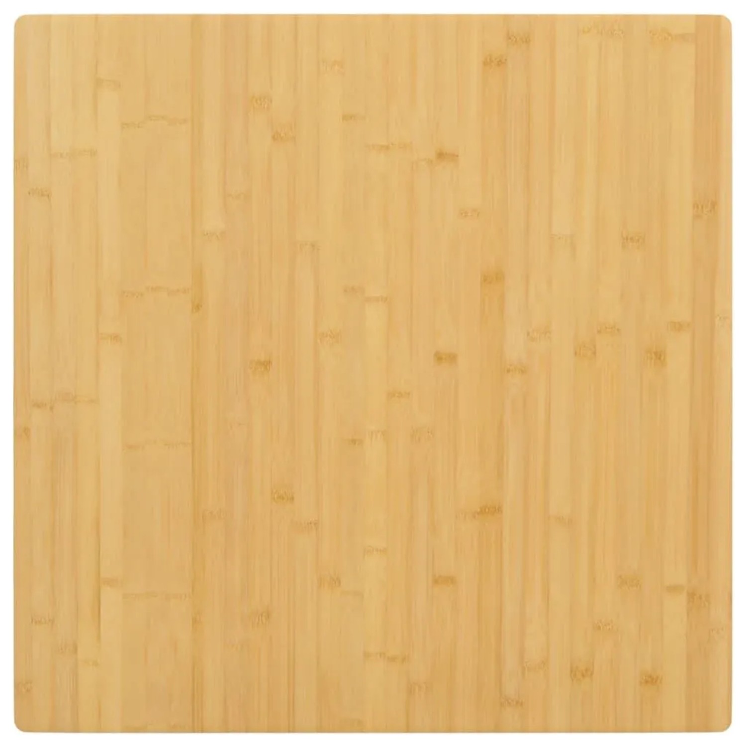 vidaXL Tischplatte 70x70x4 cm Bambus 352707