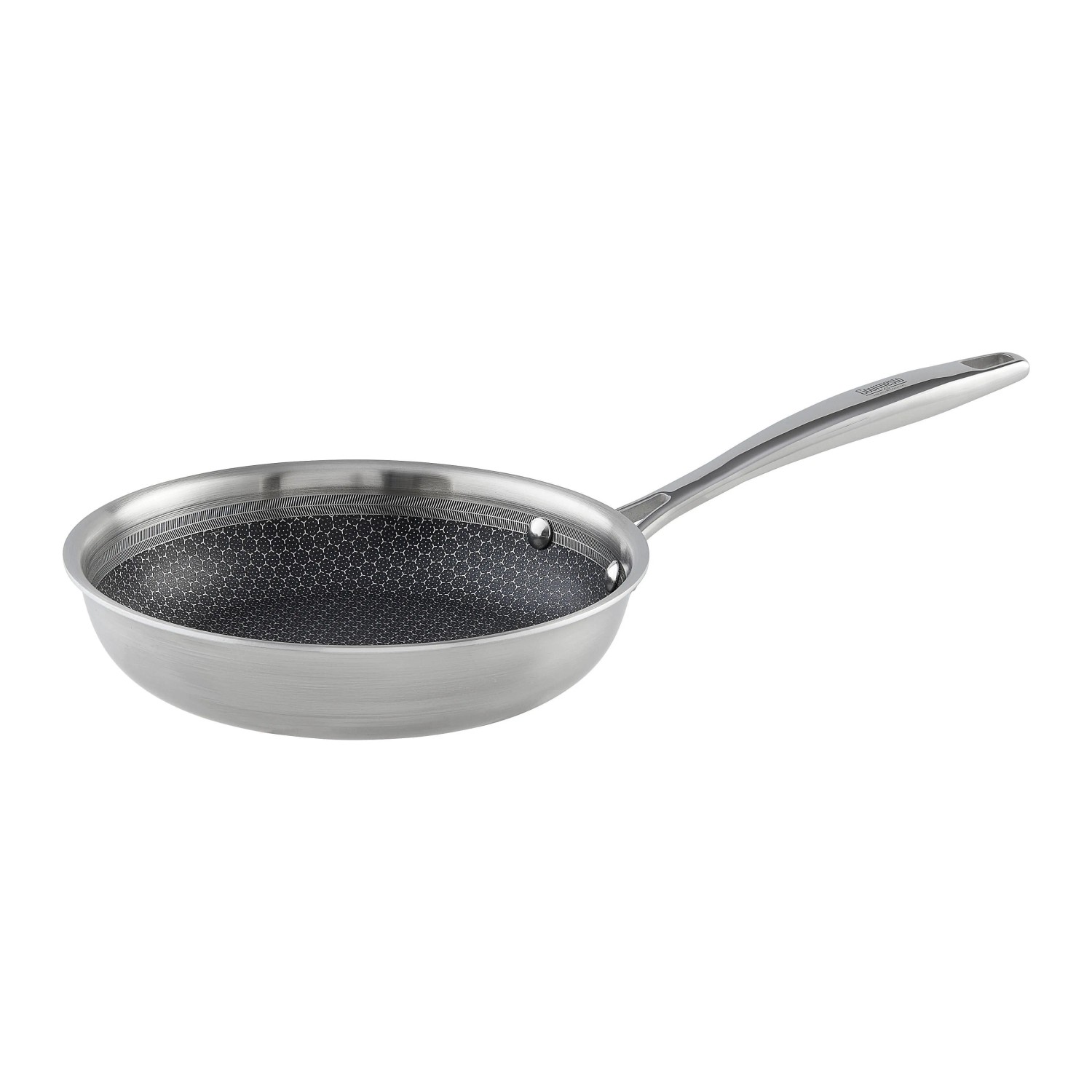 Gourmesto Bratpfanne Silver Line Edelstahlfarben