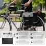 Tectake Set Fahrradtasche Georg und Fahrradrahmentasche Große Fahrradtasche Mit 2 Fächern Rahmentasche Mit Touch Handyfach 18 x 8 5 x 8 5 cm 18 x 8 5_2