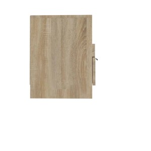 VidaXL TV-Schrank Sonoma-Eiche, Holzwerkstoff, 150x33,5x45 cm, Detailansicht