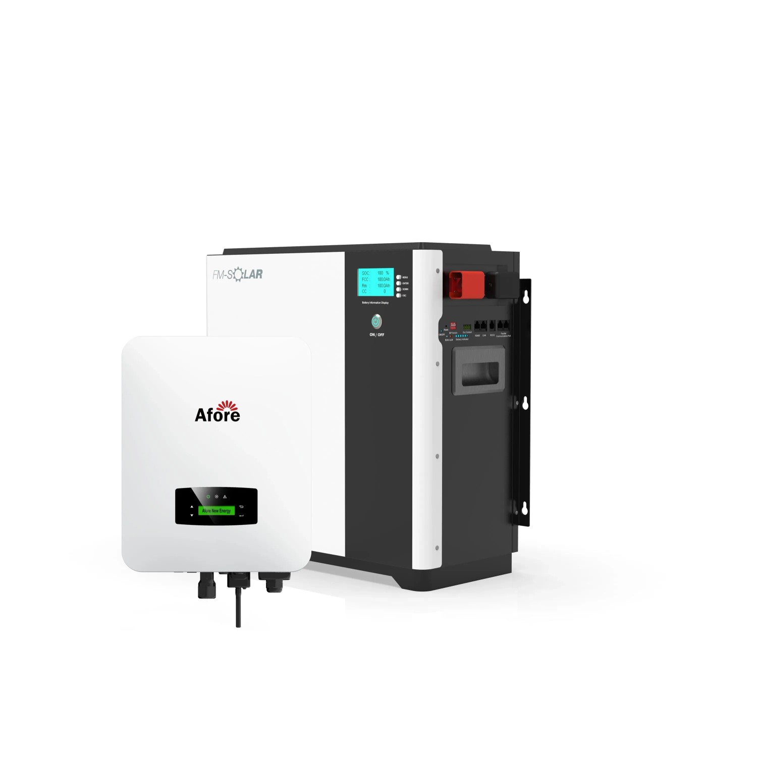 FM-SOLAR Afore AF5K-SL 1-Phasiger Hybrid-Wechselrichter 5kW PV Solar + 10kWh Batterie Speicher
