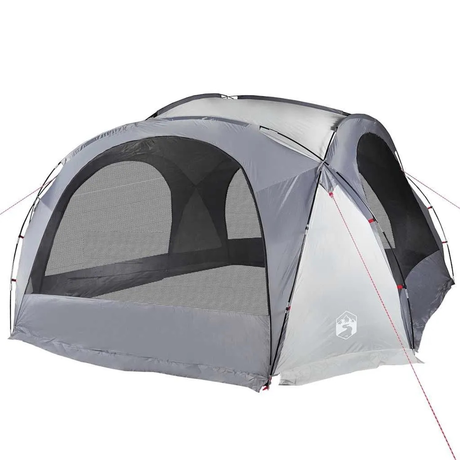 vidaXL Partyzelt Weiß und Grau Wasserdicht 94572 günstig online kaufen