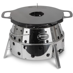 Petromax Grillplatte für Atago: Stahl Plancha-Platte auf dem Atago Grill. Grillutensil für vielfältige Grillerlebnisse.