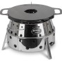 Petromax Grillplatte für Atago: Stahl Plancha-Platte auf dem Atago Grill. Grillutensil für vielfältige Grillerlebnisse.