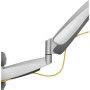 Schwaiger TV-Wandhalterung Full Motion für 2,54-139,7 cm (1-55 Zoll) Bildschirme, flexibel verstellbar.