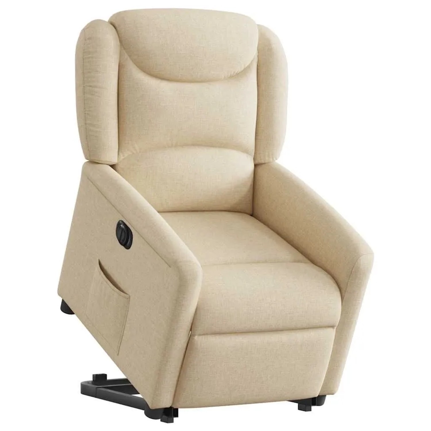 vidaXL Relaxsessel mit Aufstehhilfe Elektrisch Creme Stoff 3303222 günstig online kaufen