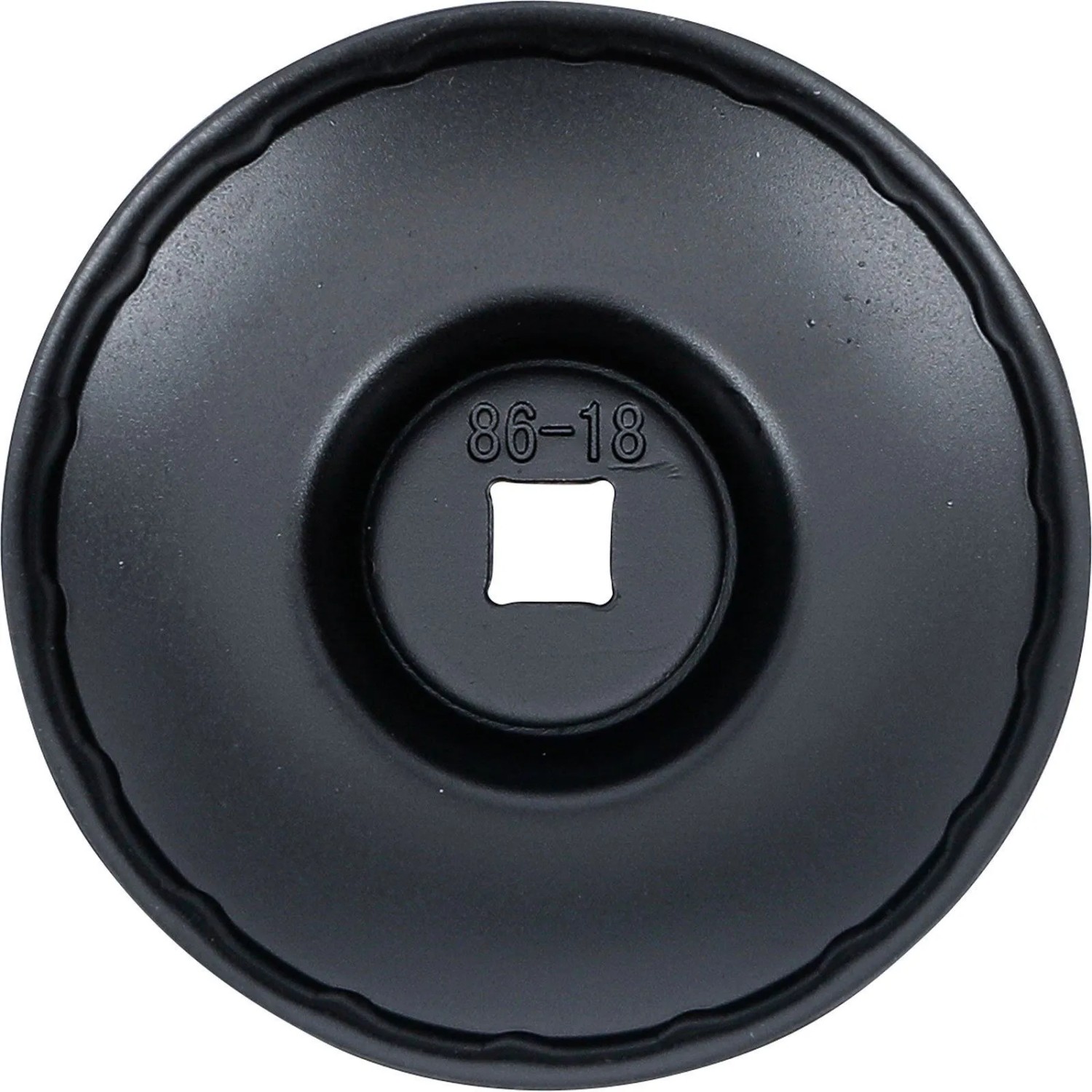 Image of BGS Ölfilterschlüssel 18 Kant Ø 86 Mm Für Audi PSA Renault VW 1039 86 18