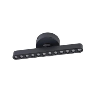 Lindby LED Deckenlampe Eldrin 10029260 Dimmbar Modern in Schwarz aus Metall 1-flammig Wohnzimmerleuchte