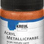 Kreul Acrylfarbe Metallic Kupfer, 50 ml, für kreative Projekte und Bastelarbeiten.