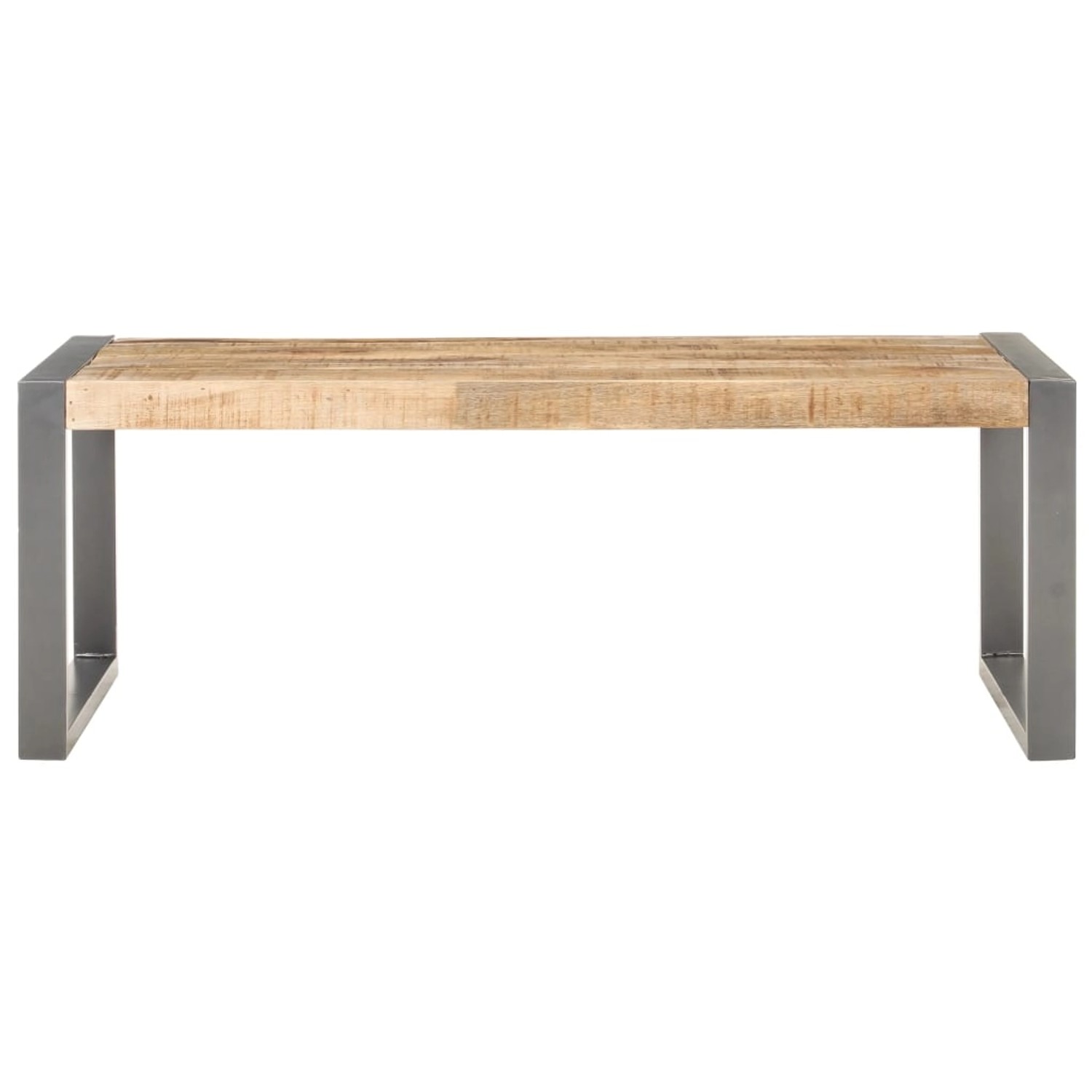 Couchtisch 110x60x40 Cm Raues Mangoholz günstig online kaufen