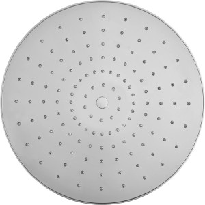Runde, verchromte baliv Überkopfbrause KBS-22.160 mit Noppen für Brausesets.