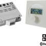 Ximax Funk-Thermostat Adapter-Set für Infrarotheizung, weiße Steuerungseinheit und Empfänger.