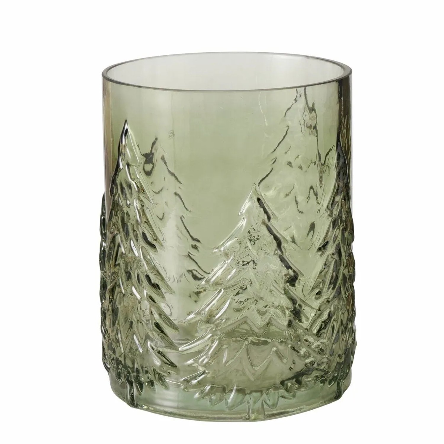 Boltze Windlicht Tanny Höhe 16 cm Grün