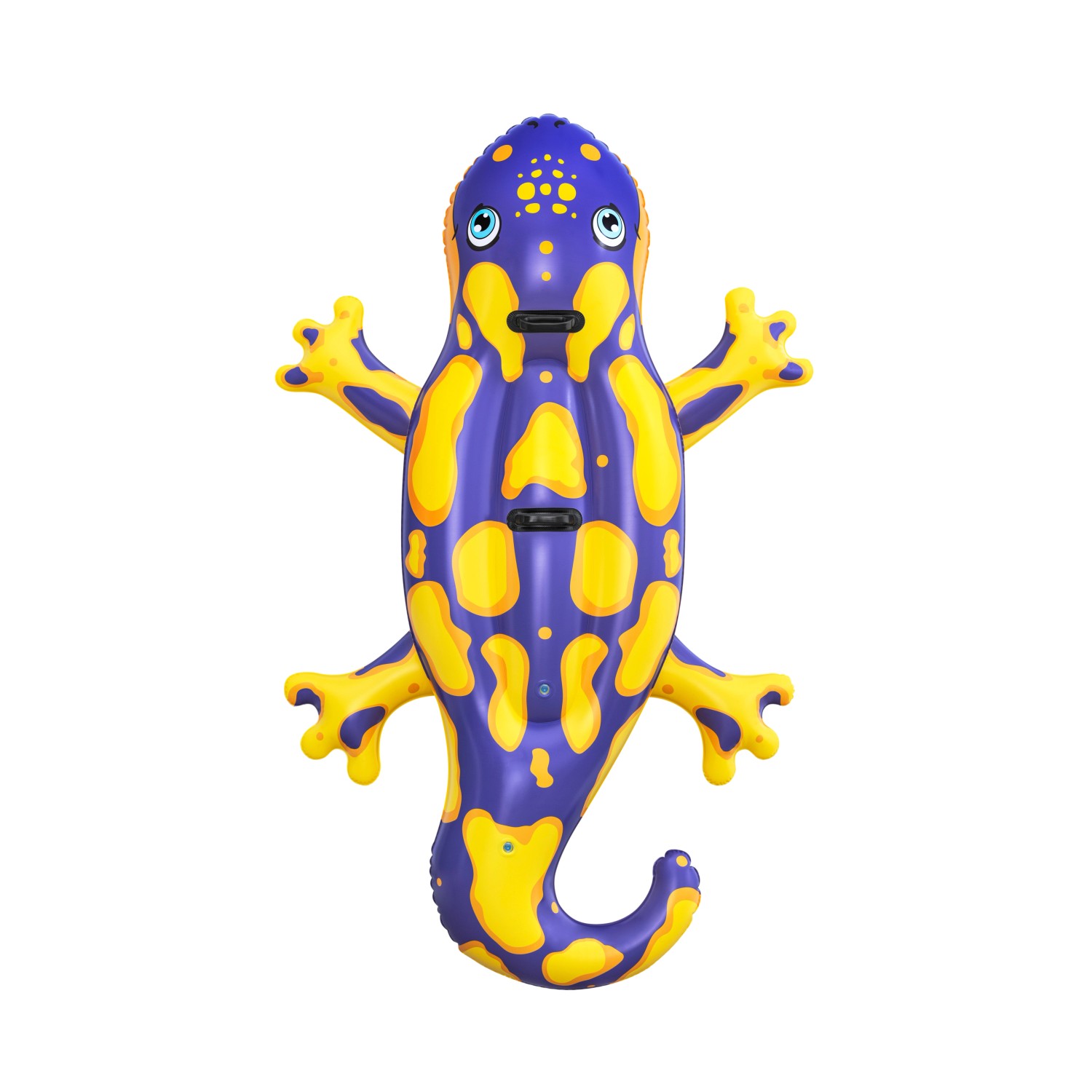 Bestway Schwimmtier Splashing Salamander, blau-gelb, 191x119cm, ab 3 Jahren.