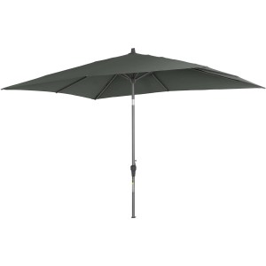 Grüner Siena Garden Marktschirm (300x200 cm) mit Kurbelmechanik für einfache Bedienung.