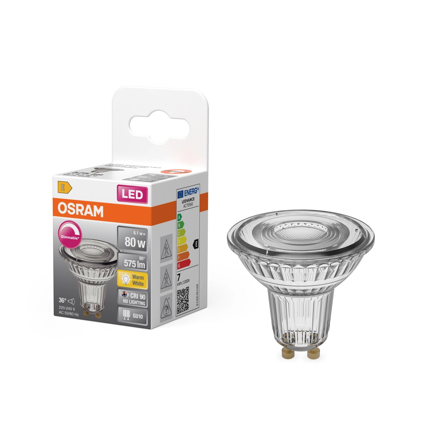 Osram Leuchtmittel GU10 2.700 K 575 lm 6,1 W_3