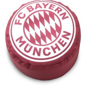 Weinroter FC Bayern München Sitzhocker DotCom VIP, 60 l, ideal zum Entspannen.