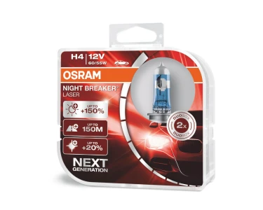 Osram Night Breaker Laser H4 Duobox
