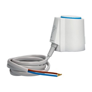 Merten Thermoelektrischer Stellantrieb 230V in Polarweiß für Hausautomation.