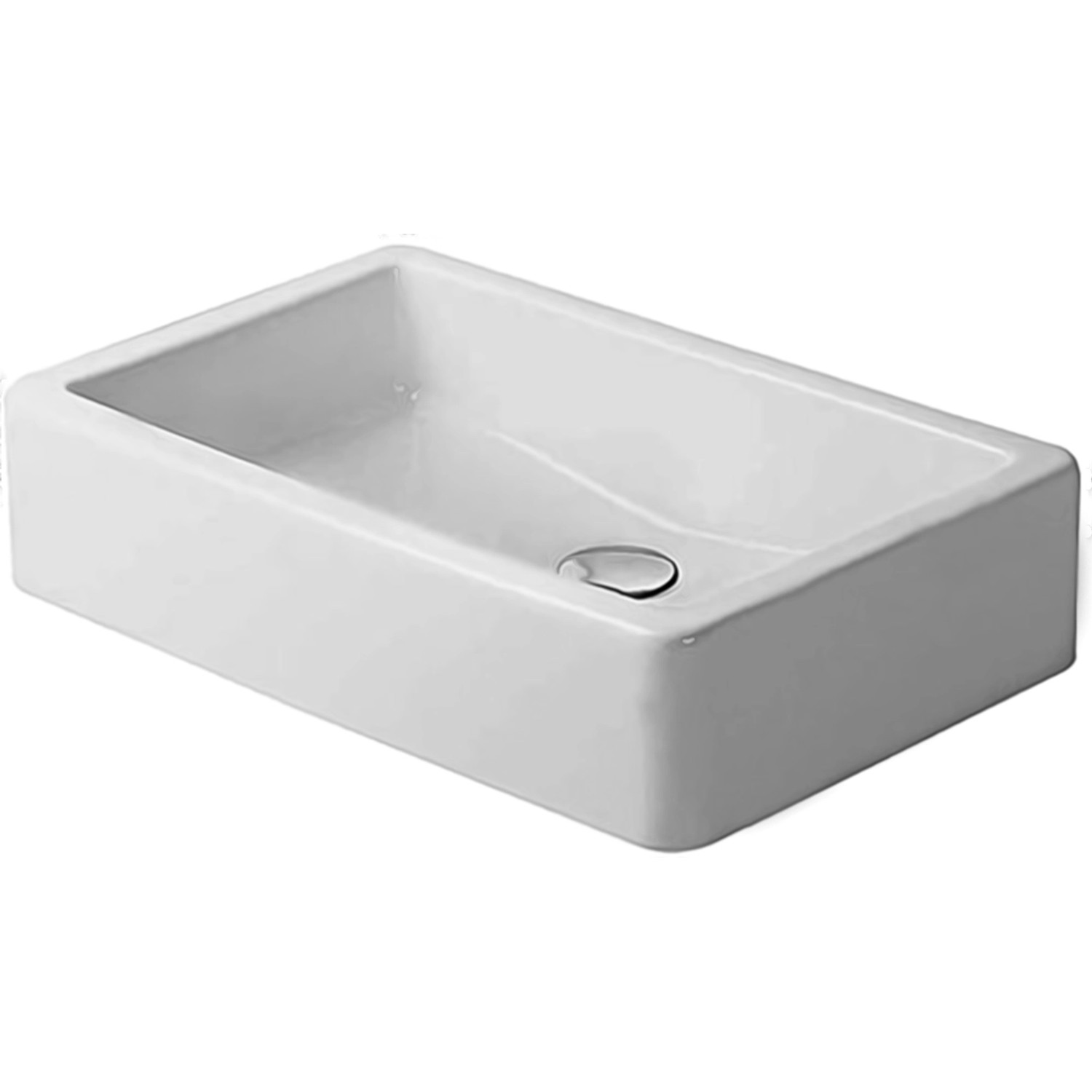 Duravit Aufsatzwaschbecken Vero 60 cm Weiß Geschliffen