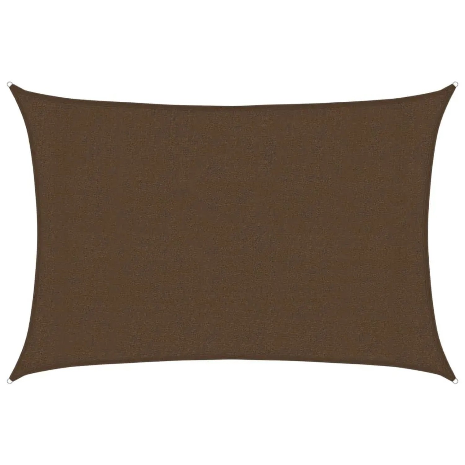 Furnicato Sonnensegel 160 G m² Braun 3x4 M Hdpe