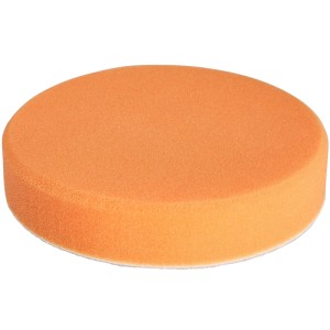 Tectake Polierschwamm Set, 6-teilig, orange, 150 mm, für Reinigungsmaschinen.