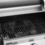 Detailaufnahme des Jamestown Gasgrills Kane mit modularem Grillrostsystem.