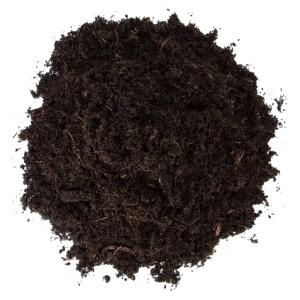 Nahaufnahme von Floragard Bio-Universalerde, torffreie Erde für Pflanzen.